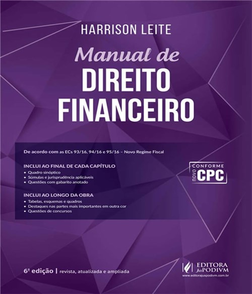 Manual de Direito Financeiro - 06 Ed