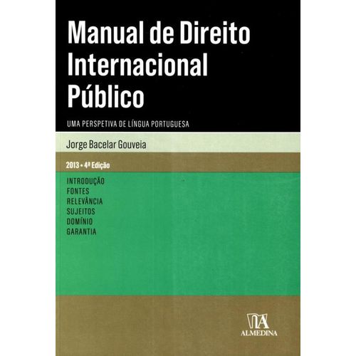 Manual de Direito Internacional Publico..
