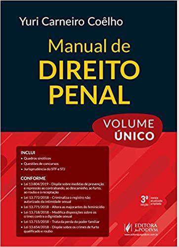 Manual de Direito Penal Volume Unico (3ª ED 2019) - Juspodivm