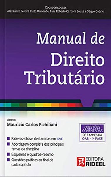 Manual de Direito Tributario 1ED. - Rideel Editora