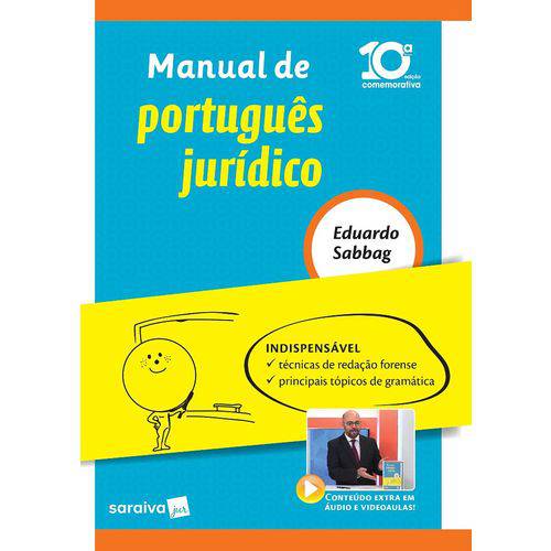 Manual de Português Jurídico - 10ª Edição (2018)