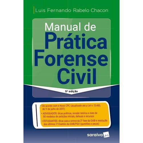Manual de Prática Forense Civil - 5ª Ed. 2018