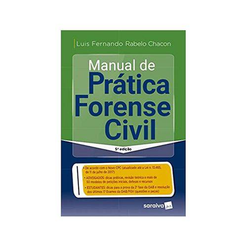 Manual de Prática Forense Civil 5ªed. - Saraiva