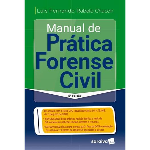 Manual de Pratica Forense Civil - Saraiva - 5ed