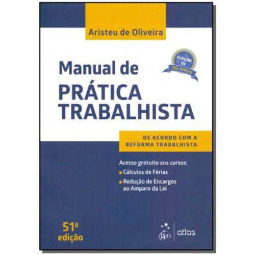 Manual de Prática Trabalhista - 51ed/18