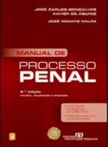 Manual de Processo Penal - Rt