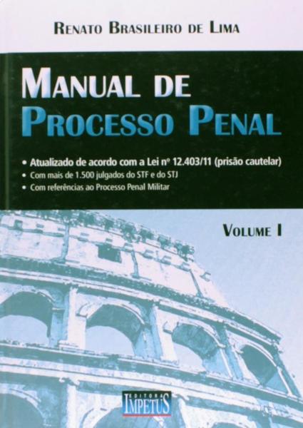 Manual de Processo Penal - Vol.1 - Impetus