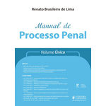 Manual de Processo Penal - Volume Único (2018)