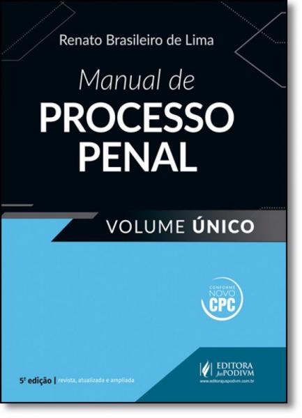Manual de Processo Penal - Volume Único - Juspodivm