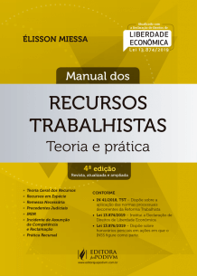 Manual dos Recursos Trabalhistas (2020)