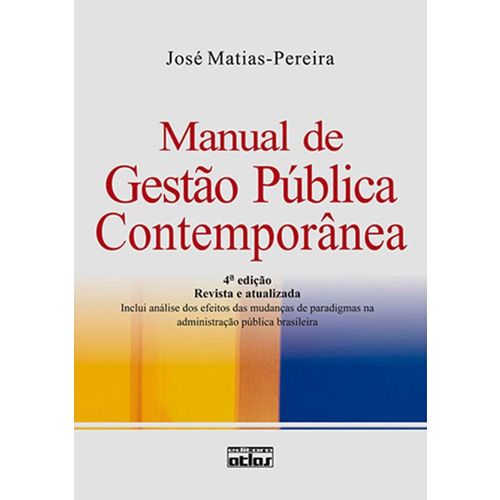 Manual Gestão Publica Contemporanea - 04ed