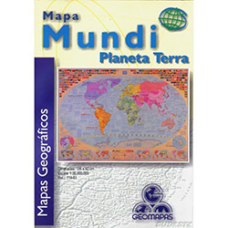 Tudo sobre 'Mapa Mundi Planeta Terra - Geomapas'