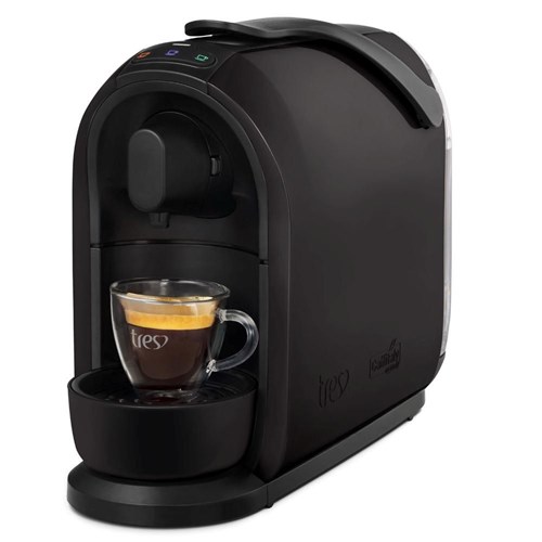 Máquina de Café Espresso 3 Corações Mimo Preta 110v 20038943