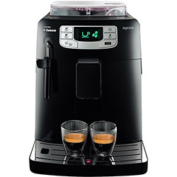 Máquina de Café Espresso Saeco Intelia Super Preto HD8751/41