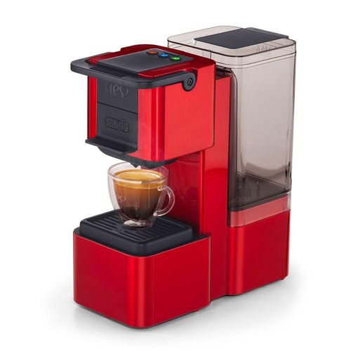 Máquina de Café Expresso e Multibebidas Automática TRES Pop Plus Vermelha 127v