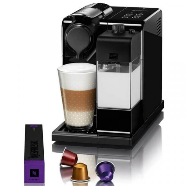 Máquina de Café Nespresso Lattissima Touch Preta 220V com Controle Automático de Café