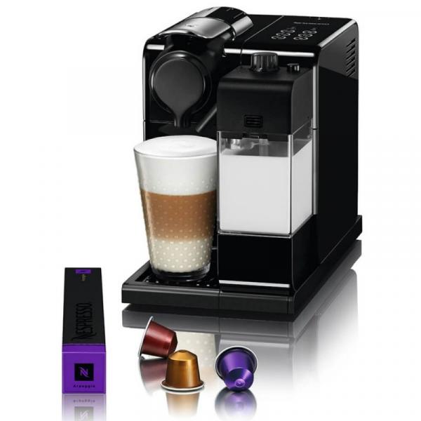 Máquina de Café Nespresso Lattissima Touch Preta 110V com Controle Automático de Café