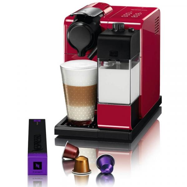 Máquina de Café Nespresso Lattissima Touch Vermelha 110V com Controle Automático de Café