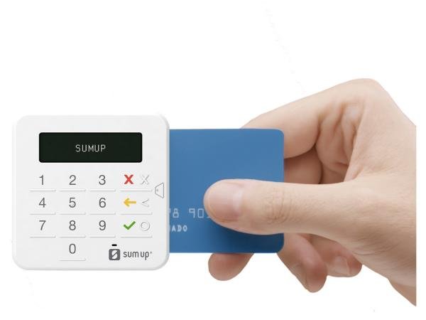 Máquina de Cartão SumUp Top Sem Aluguel - Bluetooth - Pax