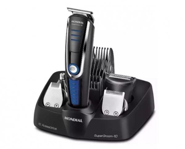 Máquina de Cortar Cabelo 10 em 1 Barba e Corpo ( Gc625 ) - Mondial