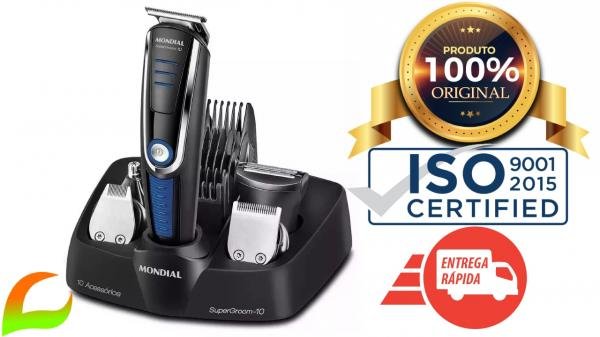 Máquina de Cortar Cabelo 10 em 1 Barba e Corpo ( Gc625 ) - Mondial