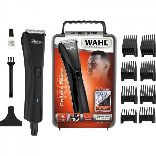 Maquina de Corte Bivolt Haircut AND Beard Corded Power Preta WAHL