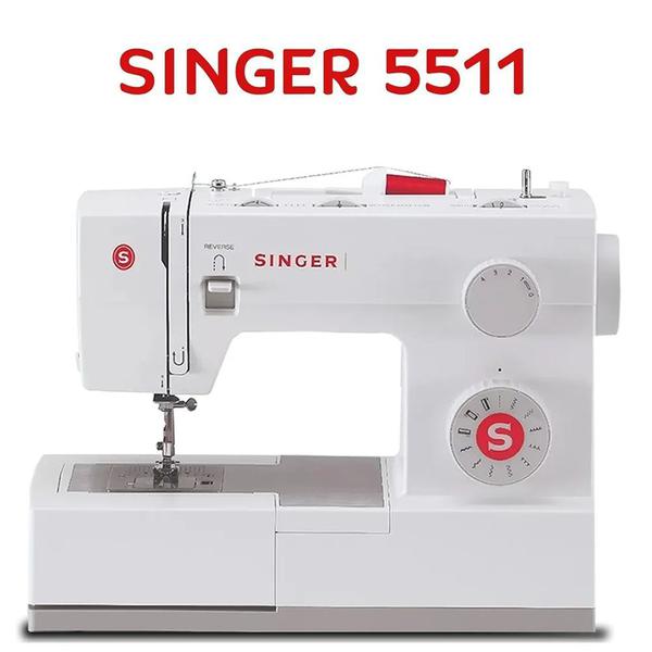 Máquina de Costura Doméstica Singer 5511 Facilita 110v
