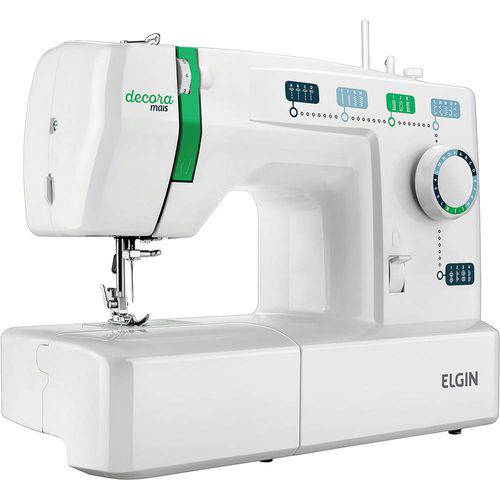 Maquina de Costura Elgin Jx-2011-1 127v Decora Mais-portatil