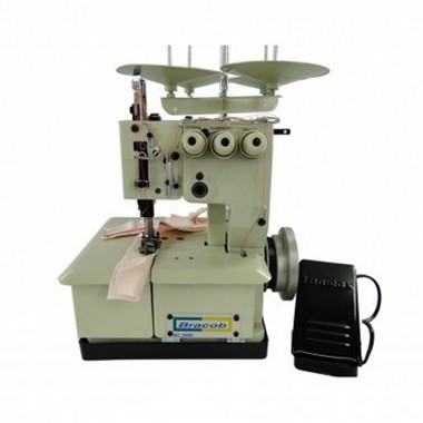 Máquina de Costura Galoneira Portátil 3 Agulhas Bracob BC-2600P