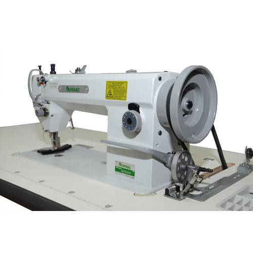 Maquina de Costura Industrial Reta Transporte Triplo Lançadeira Grande Sewmac Sew-0818