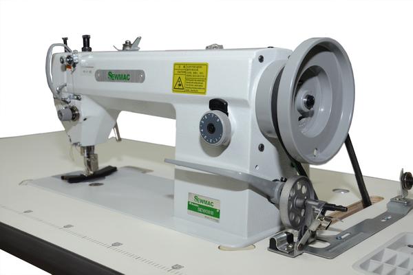 Maquina de Costura Industrial Reta Transporte Triplo Lançadeira Grande Sewmac Sew-0818