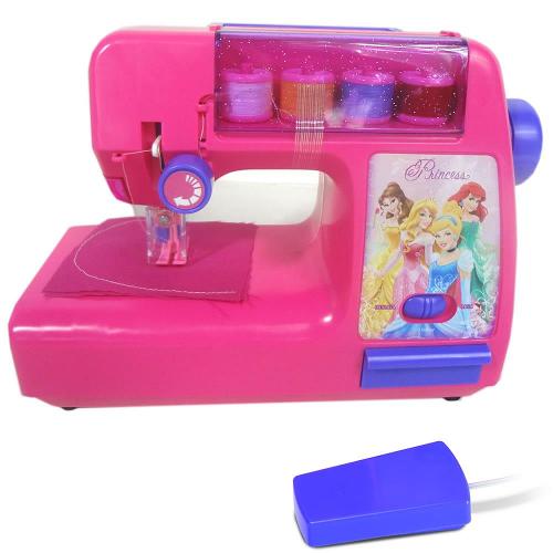 Máquina de Costura Infantil Disney Ateliê das Princesas Multikids Br026