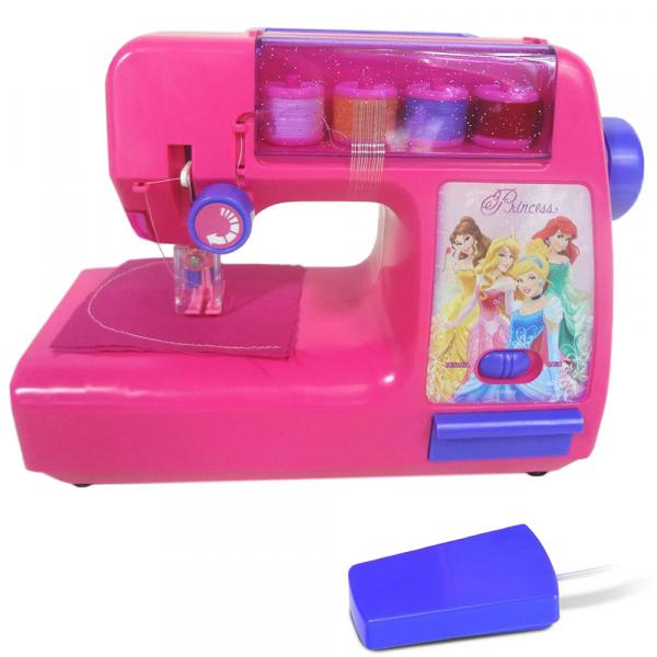 Máquina de Costura Infantil Multikids Ateliê Princesas Disney