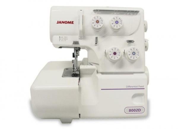 Máquina de Costura Overlock Janome 8002D