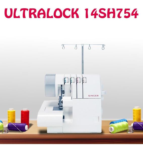 Máquina de Costura Overlock Singer Ultralock 14sh754 110v