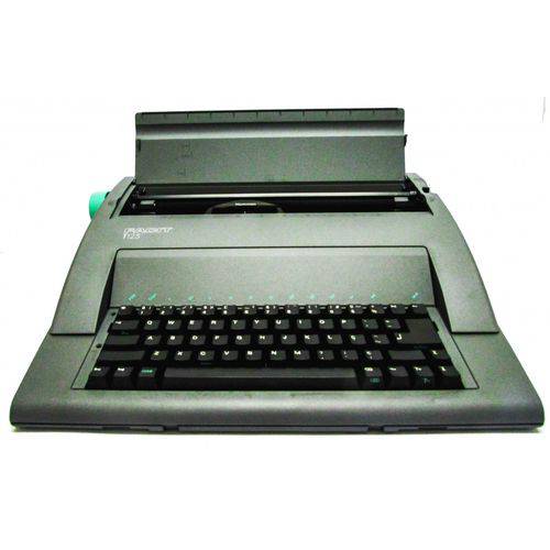 Máquina de Escrever Eletrônica Facit T125 110V Portátil Nova na Caixa