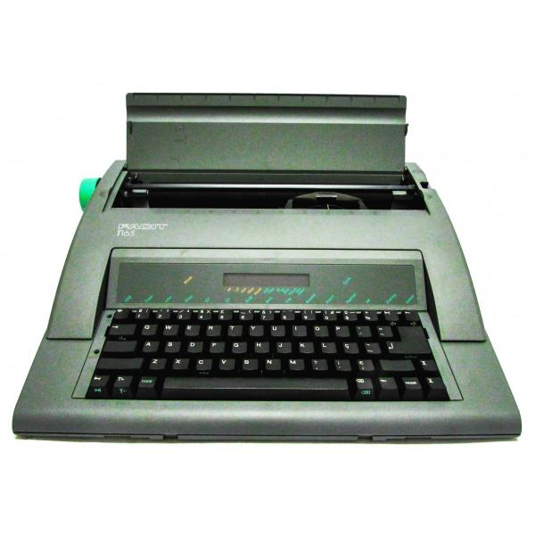 Máquina de Escrever Eletrônica Facit T165 110V Portátil Nova na Caixa