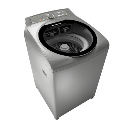 Máquina de Lavar 11kg Cor Inox com Sistema Fast Cycle e Função Extra Seca Brastemp 220V