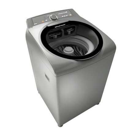 Máquina de Lavar Brastemp 11kg Cor Inox com Sistema Fast Cycle e Função Extra Seca 220V