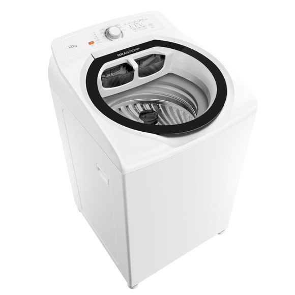 Máquina de Lavar Brastemp 12kg com Superfiltro e Enxágue Anti-Alérgico 110V