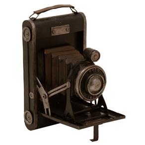 Máquina Fotográfica Decorativa BTC em Metal - DR0021