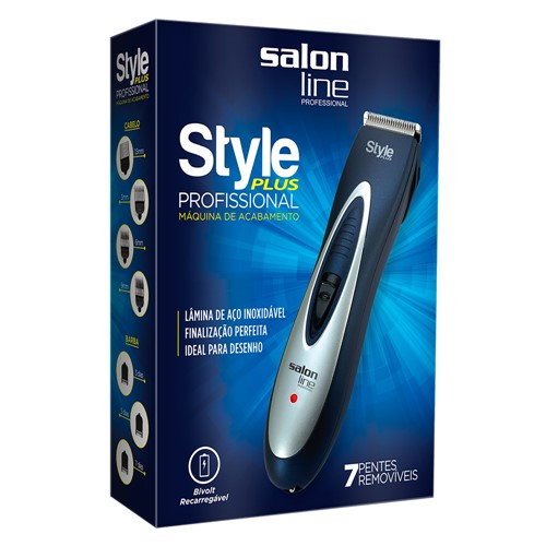 Máquina para Acabamento Salon Line Profissional Style Plus Bivolt Cores Sortidas 1 Unidade