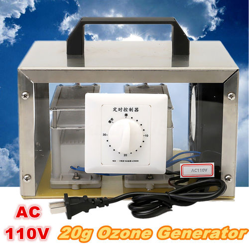 Máquina Purificador de Ar da Desinfecção de Ozonizer do Gerador do Ozônio de 110v 20g / H