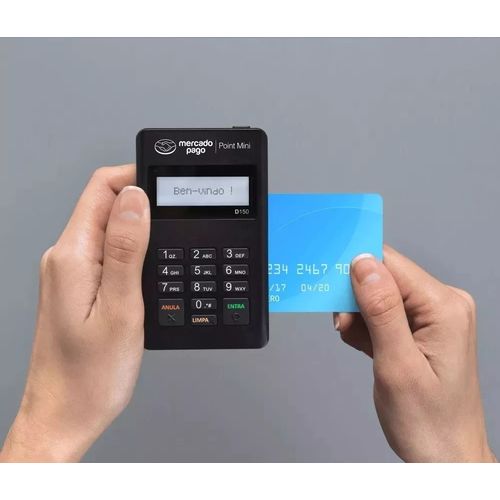 Maquininha Bluetooth de Cartões Debito e Credito