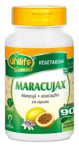 Maracujax Maracuja (Passiflora) Unilife 90 Cápsulas (Natural)