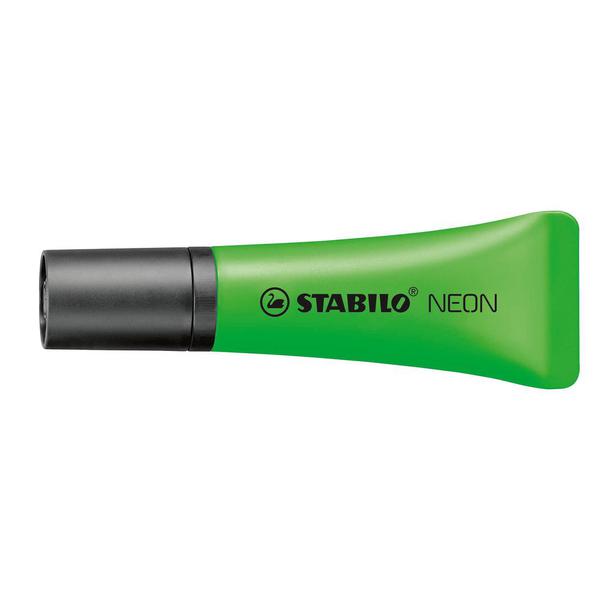 Marca Texto Bisnaga Neon Verde - Stabilo