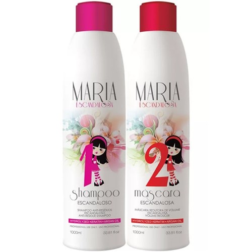 Maria Escandalosa Kit Escova Progressiva 2 X 1000ml