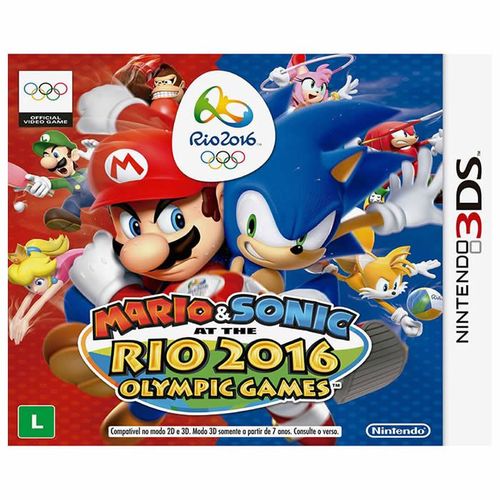 Tudo sobre 'Mario e Sonic Rio 2016 Olympic Games - Nintendo 3DS'