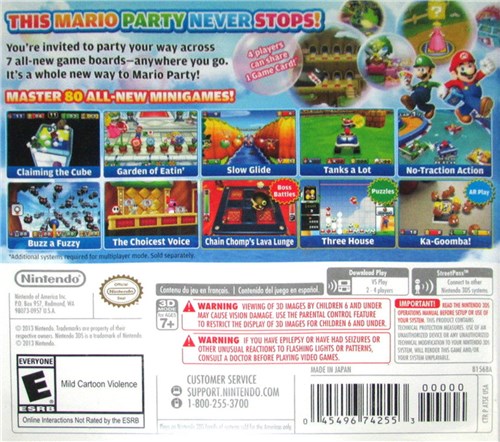 Mario Party Island Tour - 3Ds