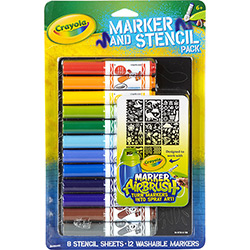 Marker Air Brush Refil Meninos - Crayola